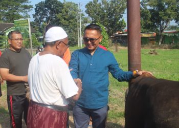 Dandim Pati Penyerahan Hewan Kurban, Warga Apresiasi