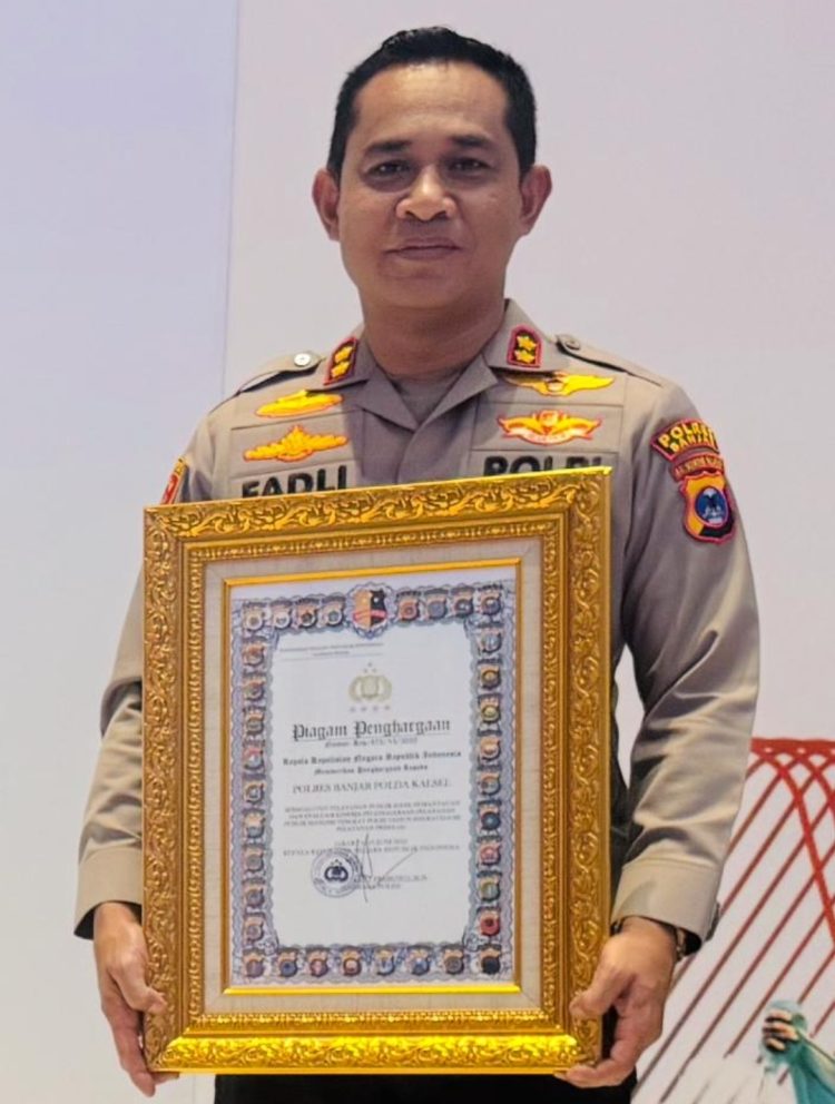 Diakui Nasional, Kapolres Banjar Terima Penghargaan