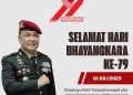 Hari Bhayangkara ke-79! AKBP Rahmad Hidayat  Lawan Narkoba, Jaga Bangsa!
