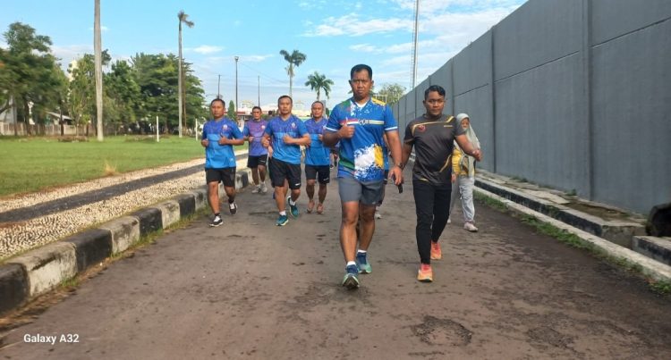 Gelar Olahraga Bersama, Dandim Pati : Bangun Soliditas dan Keteladanan