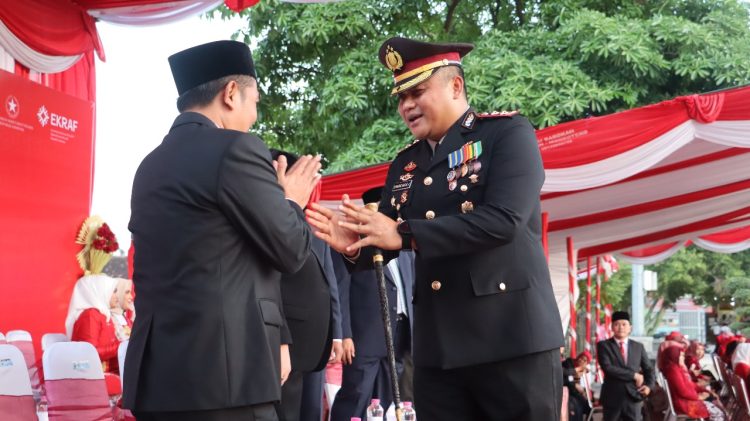 HUT ke-80 RI, Kapolres Rembang Ajak Masyarakat Jaga Kamtibmas