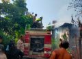 Dua Ruangan Ludes, AKP Aris : Akibat Bakar Sampah