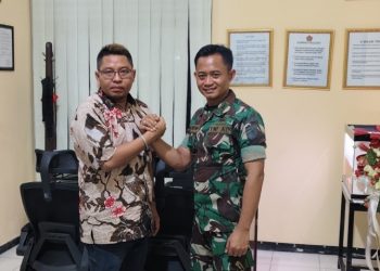 Yonif 410/Alugoro dan Media Berkomitmen Berantas Premanisme di Pati