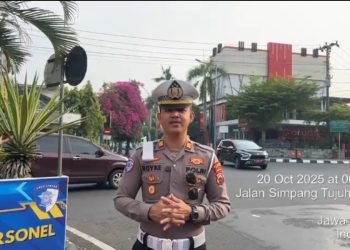 Kasat Lantas Kudus Pantau Arus Pagi, Imbau Pengendara Tertib