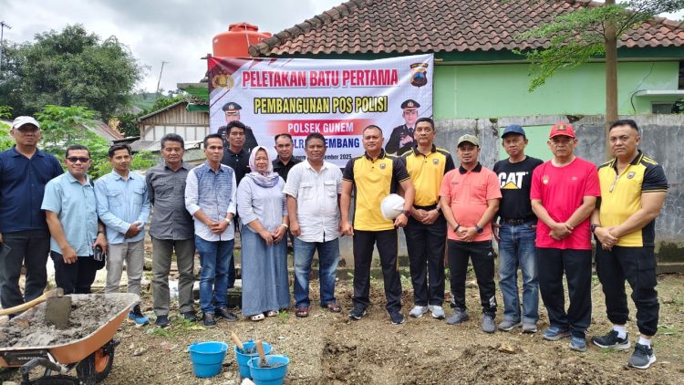 Kapolres Rembang Resmikan Pembangunan Pos Polisi Tegaldowo, Pelayanan Masyarakat Diutamakan