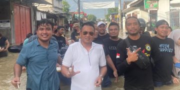 Buka Dapur Umum dan Pos Donasi, Fraksi Partai Demokrat Peduli Korban Banjir