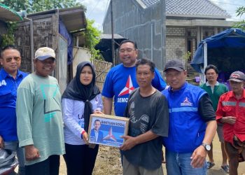 Joni Kurnianto : Ratusan Paket Sembako Disalurkan ke Warga Korban Banjir