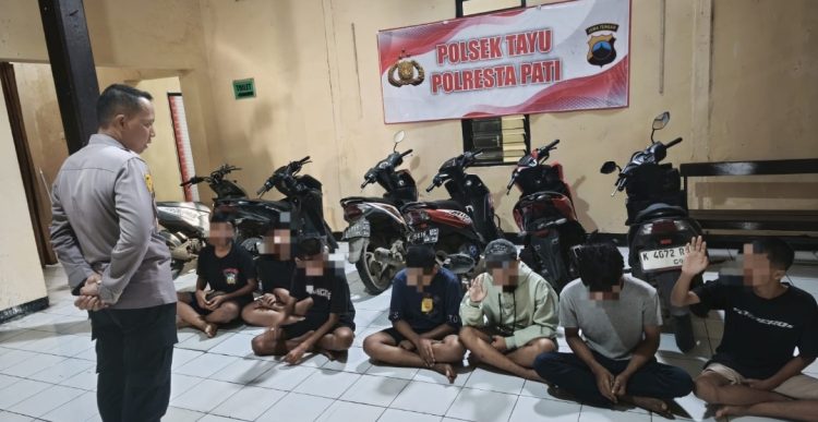 Chat WhatsApp Jadi Bukti! Polisi Bongkar Rencana Tawuran Remaja di Tayu