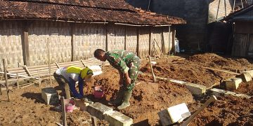 TMMD Pati Percepat Bedah Rumah RTLH