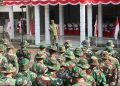TMMD 128 Pati Hampir Selesai, Dansatgas Pimpin Apel Pagi