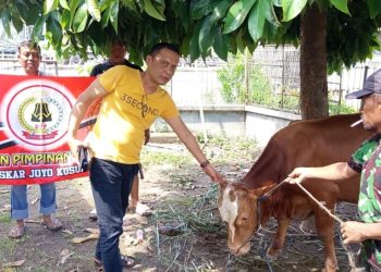 Warga Apresiasi Aksi Qurban Laskar Joyo Kusumo