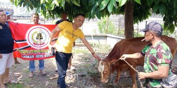 Warga Apresiasi Aksi Qurban Laskar Joyo Kusumo
