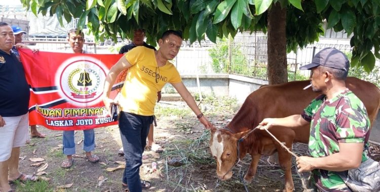 Warga Apresiasi Aksi Qurban Laskar Joyo Kusumo