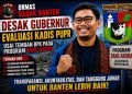 Evaluasi Kadis PUPR, Ormas Badak Desak Gubernur Banten