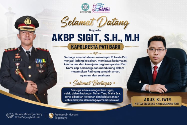 Agus Kliwir Ucapkan Terima Kasih kepada Kombes Pol. Jaka Wahyudi dan Sambut AKBP Sigit