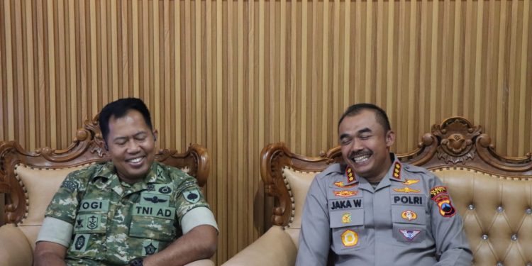 Perkuat Sinergitas, Kapolresta Pati dan Dandim 0718 Siap Hadapi Tantangan Keamanan Bersama