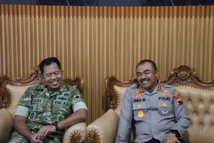Perkuat Sinergitas, Kapolresta Pati dan Dandim 0718 Siap Hadapi Tantangan Keamanan Bersama