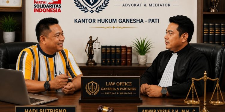 PSI Pati Makin Solid di 21 Kecamatan, Hadi Sutrisno Fokus Program Sosial