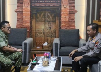 Bahas Stabilitas Keamanan, TNI-Polri di Kudus Kian Erat