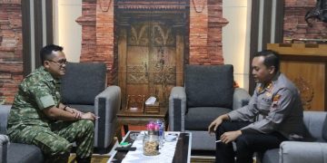 Bahas Stabilitas Keamanan, TNI-Polri di Kudus Kian Erat