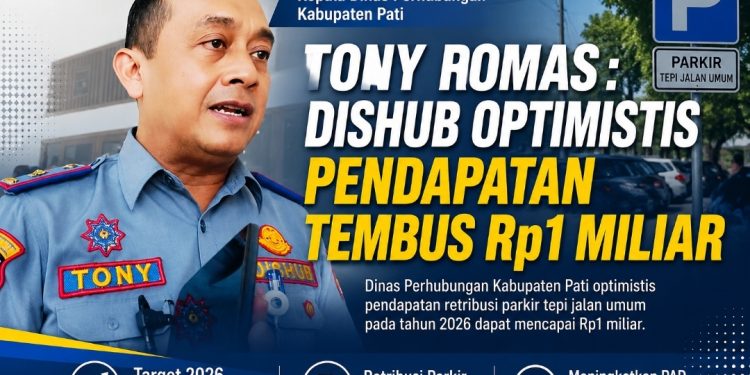 Target PAD Parkir Pati Naik, Dishub Bidik Rp700 Juta dan Bisa Tembus Rp1 Miliar