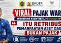 Retribusi Aset Daerah, Widyotomo Bilang Bukan Pajak