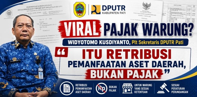Retribusi Aset Daerah, Widyotomo Bilang Bukan Pajak