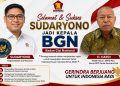H. Hardi Ucapkan Selamat, Sudaryono Dipercaya Pimpin BGN