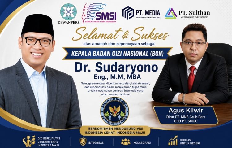 Kepala BGN Berganti, Agus Kliwir Berharap Sudaryono Bawa Energi Baru