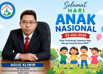 Hari Anak Nasional 2026, RPPAI Pusat Ajak Semua Pihak Perkuat Perlindungan Anak
