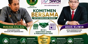 UMKM Pati Butuh Panggung Publikasi, Ketua Komisi B dan SMSI Sepakat Perkuat Kolaborasi Perusahaan Media