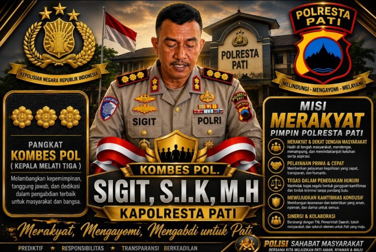 Kombes Pol. Sigit Siap Rangkul Semua Lapisan Masyarakat