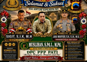 Muslihan Sambut Kapolresta Baru, Sinergitas dan Guyub Rukun untuk Pati