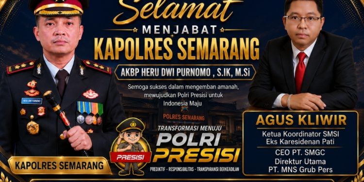Amanah Baru, Agus Kliwir Dukung Kapolres Semarang, AKBP Heru