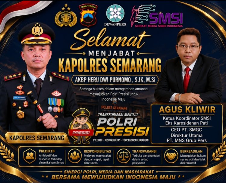 Amanah Baru, Agus Kliwir Dukung Kapolres Semarang, AKBP Heru