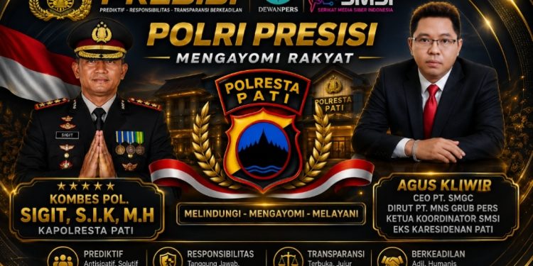 Kapolresta Pati Gandeng SMSI, Perkuat Sinergi Polri dan Masyarakat