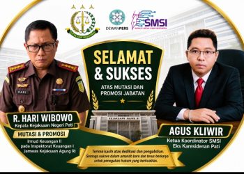 Dari Pati ke Kejagung, Agus Kliwir Apresiasi R. Hari Wibowo Emban Amanah Baru
