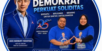 HUT ke-25 Partai Demokrat, Joni Kurnianto dan Kartina Sukawati Ajak Kader Perkuat Soliditas untuk Rakyat
