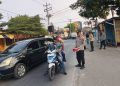 250 Bendera Merah Putih Dibagikan Warga, AKP Parsa : Kobarkan Semangat Kemerdekaan