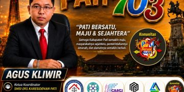 Agus Kliwir Ucapkan Selamat Hari Jadi Pati ke-703, Dorong Pati Makin Maju