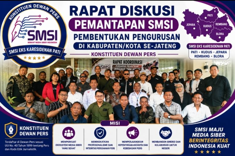 Rapat SMSI Jateng Perkuat Sinergi Pengurus Daerah, Agus Kliwir : Pembentukan Organisasi Dipercepat