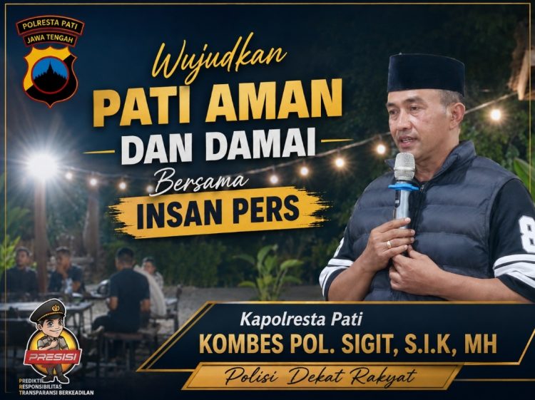 Jaga Kondusivitas Daerah, Kapolresta Pati Ajak Forkopimda, Tokoh Agama dan Insan Pers Bersatu
