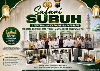 Safari Subuh Perdana di Tayu, Kapolresta Pati : Perkuat Silaturahmi dan Persaudaraan Umat