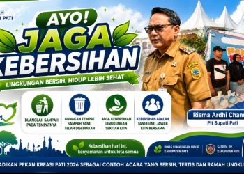 Pekan Kreasi 2026 Ramai, Plt Bupati Pati Ajak Warga Jaga Kebersihan