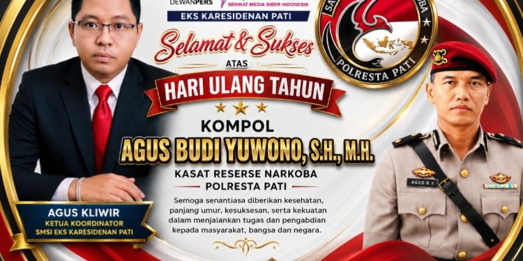 HUT Kompol Agus Budi Yuwono, Agus Kliwir : Semoga Semakin Sukses dan Amanah dalam Pengabdian