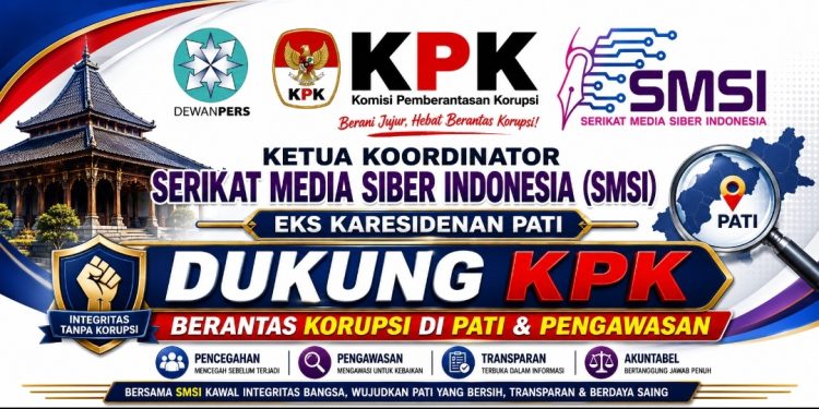 SMSI Dukung KPK Perkuat Pemberantasan dan Pencegahan Korupsi di Pati