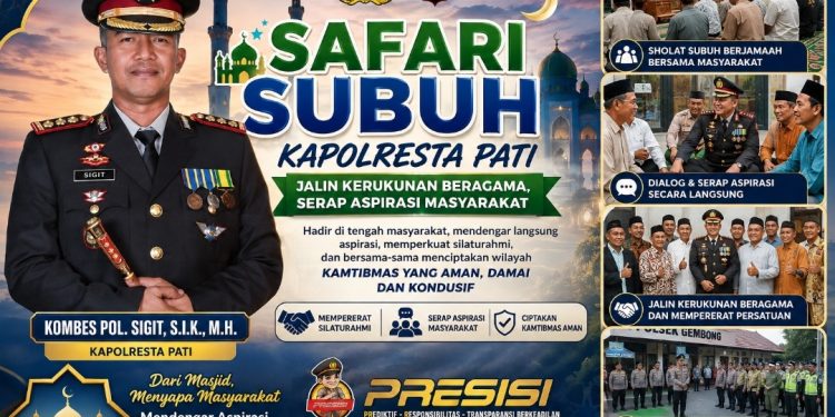 Dekat dengan Warga, Kapolresta Pati Perkuat Kamtibmas, Kerukunan dan Serap Aspirasi
