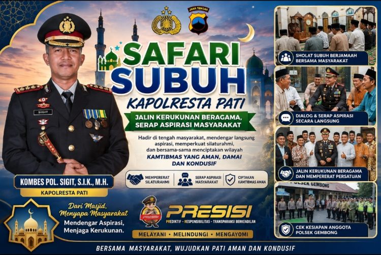 Dekat dengan Warga, Kapolresta Pati Perkuat Kamtibmas, Kerukunan dan Serap Aspirasi