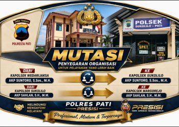 Gebrakan Baru Polresta Pati, Dua Kapolsek Resmi Bergeser