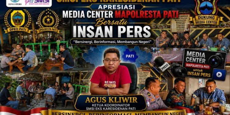 SMSI Eks Karesidenan Pati Dorong Media Center Mapolresta Jadi Pusat Informasi Publik